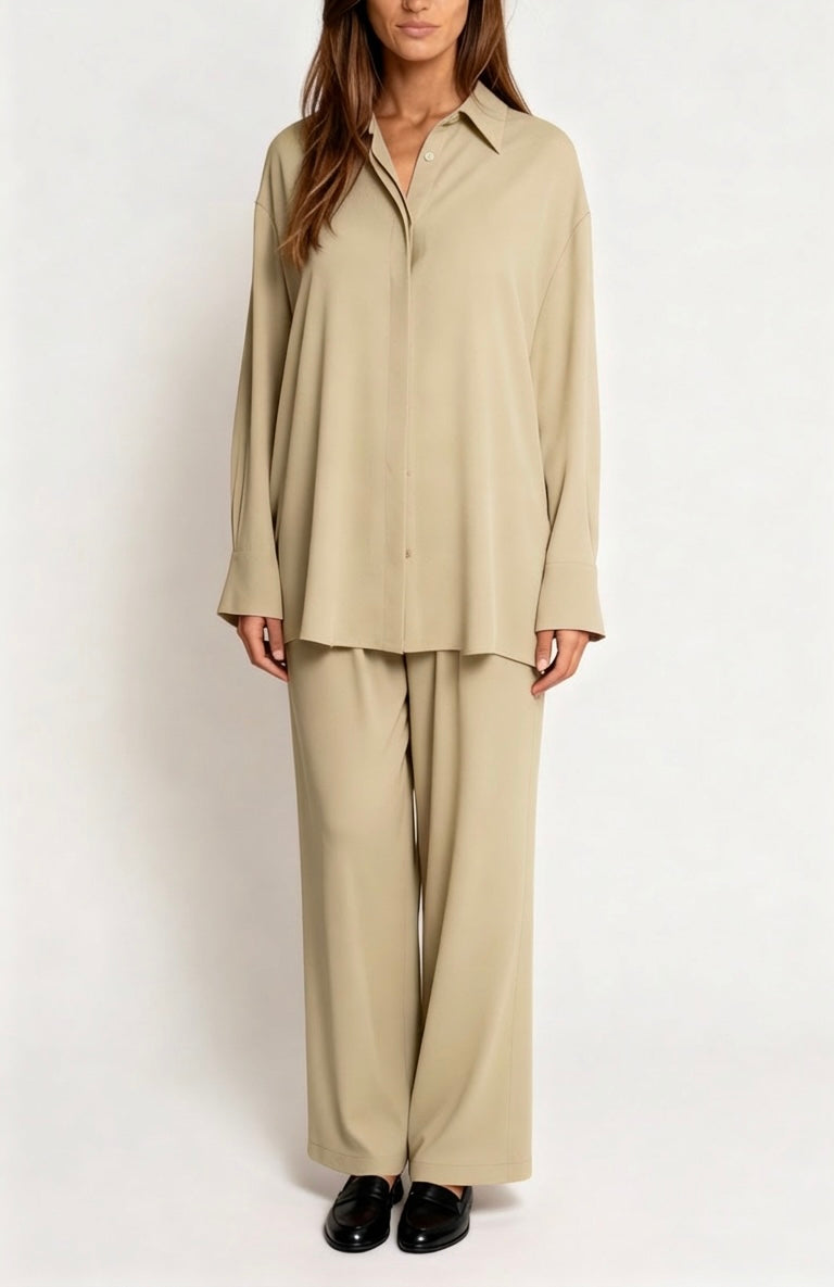 Luxe 2-Piece  Crepe Set - Pistachio