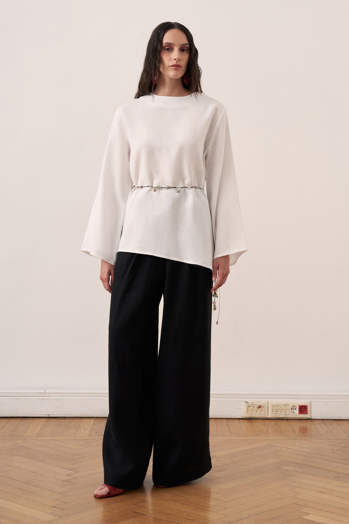 Orlena Blouse -White