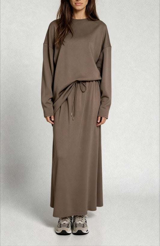 Comfy Twin 2-Piece Set - Taupe