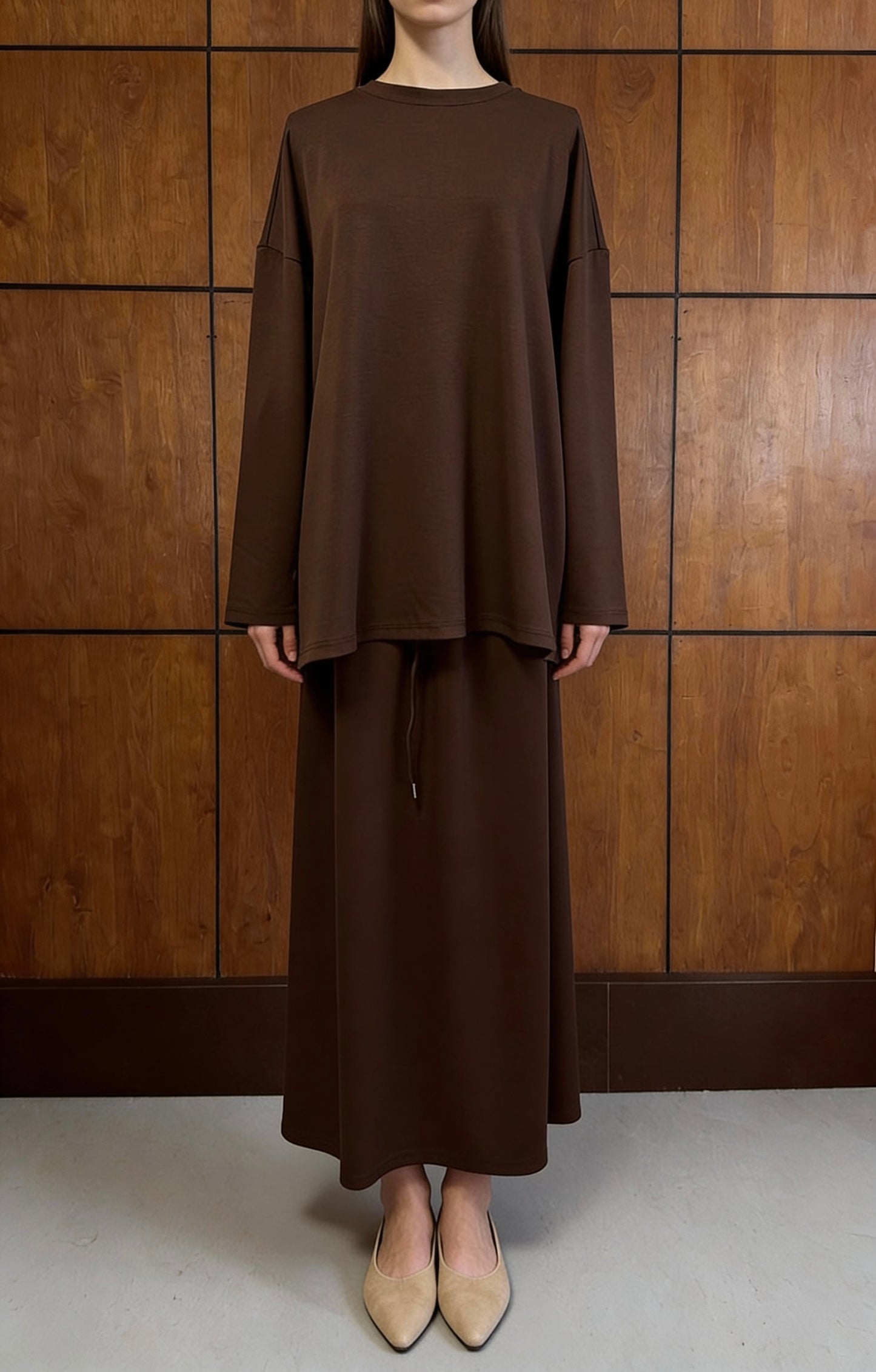 Comfy Twin 2-Piece Set - Dark Brown