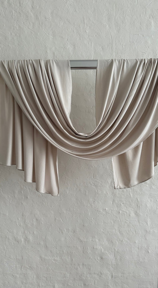 Premium Jersey Hijab - Stone