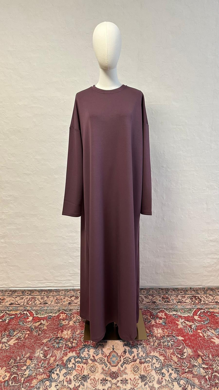 Cmfy Dress -Purple Plum