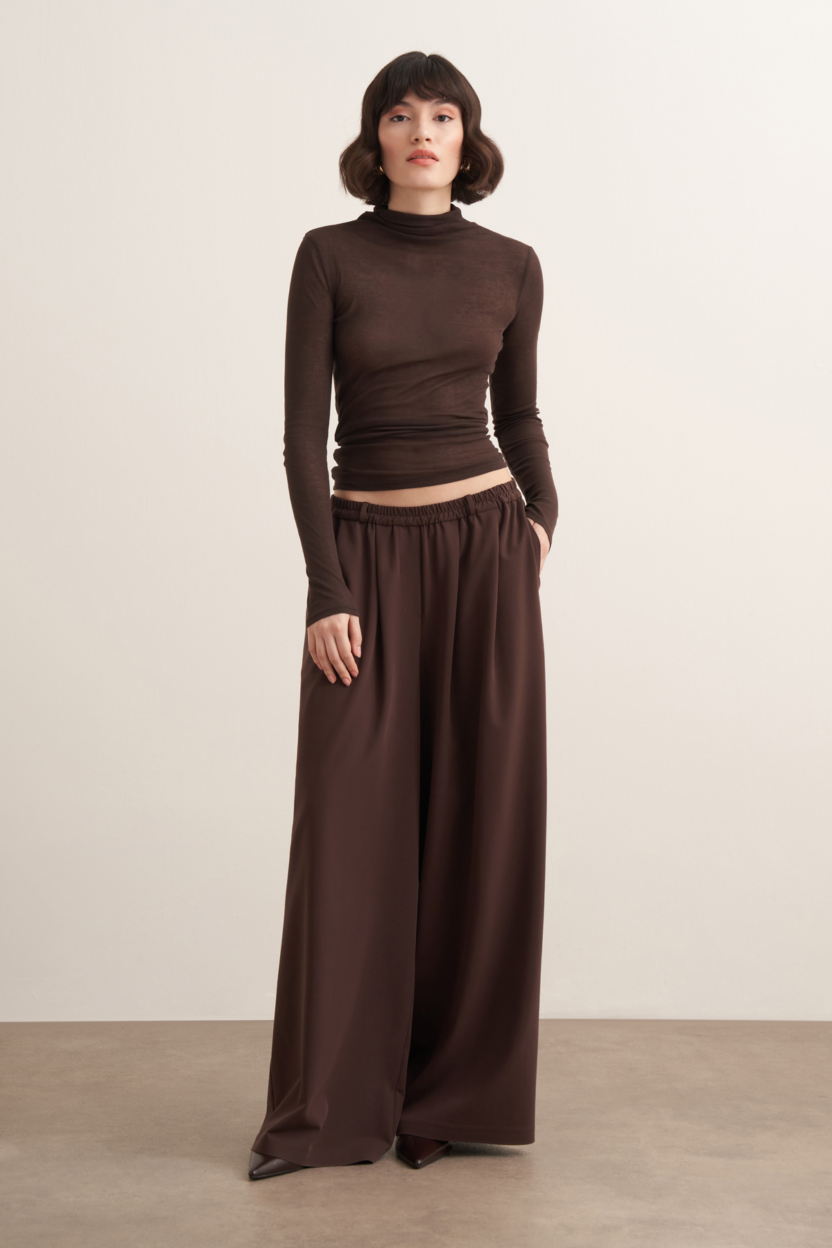 Sahar Pants - Dark Brown