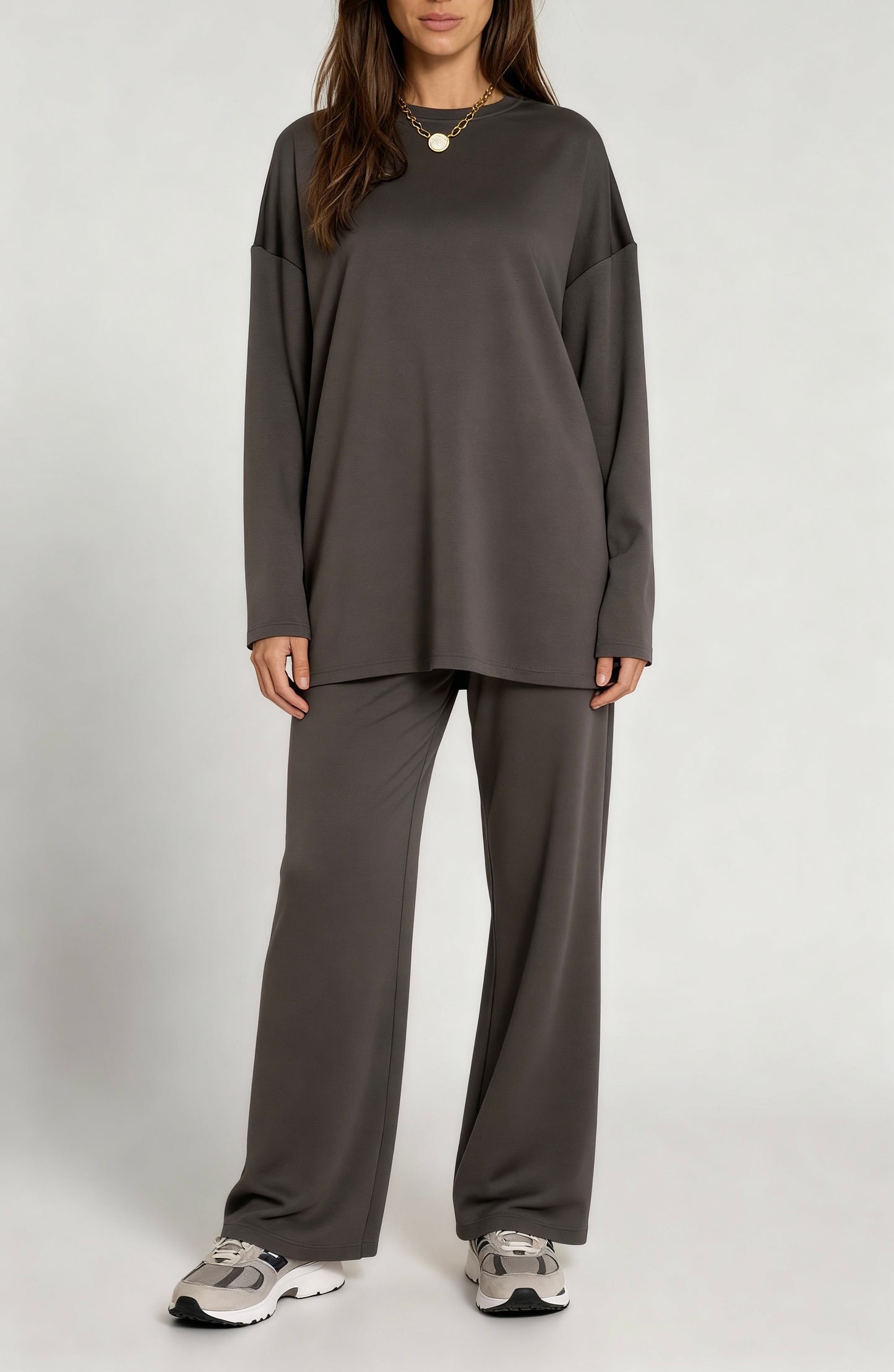 Ria Comfy Set - Dark Grey