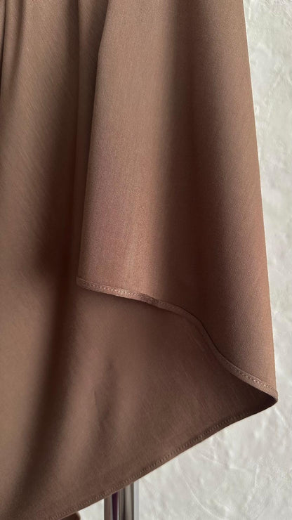 Premium Jersey Hijab - Chocolate