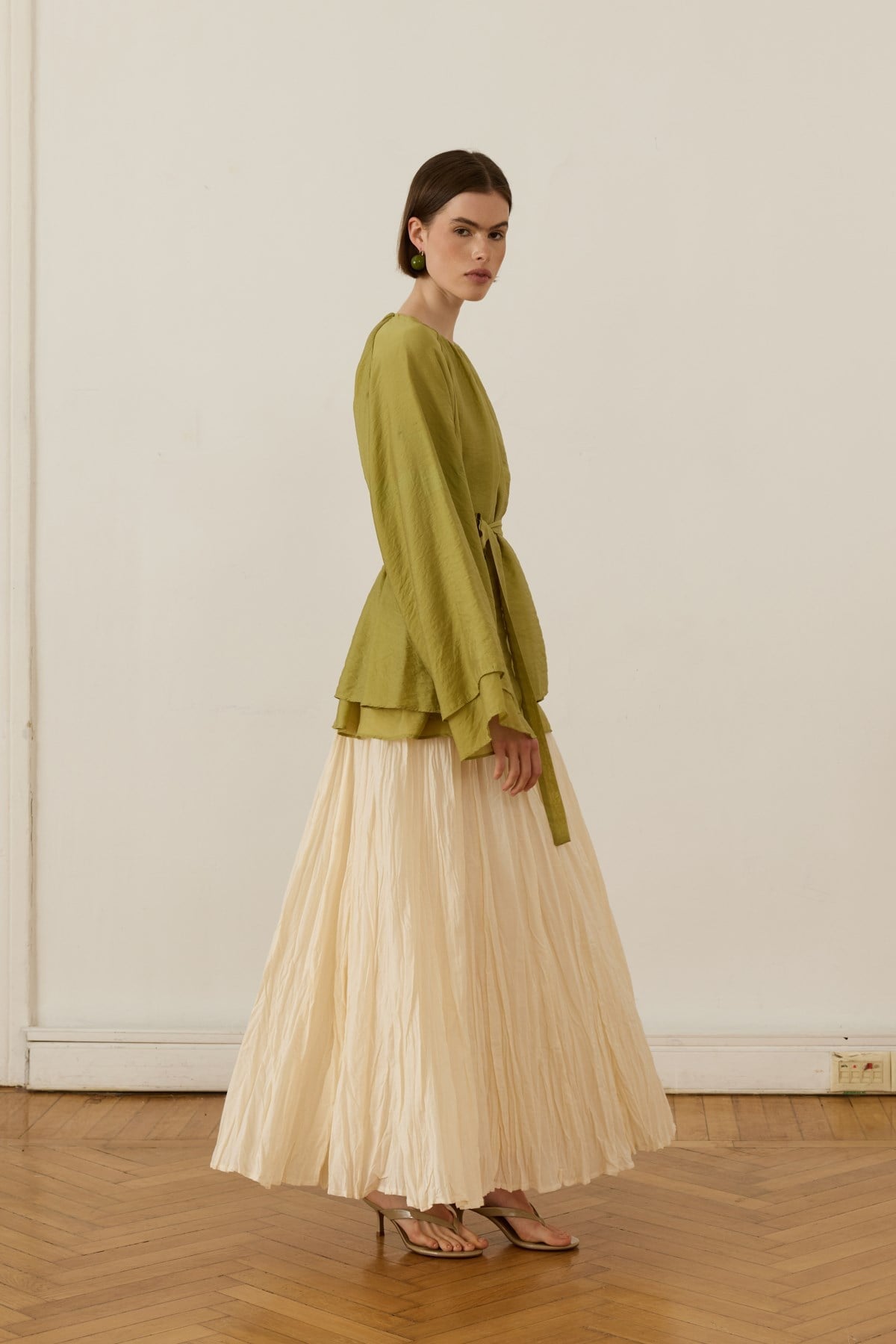 Tidea Blouse - Olive