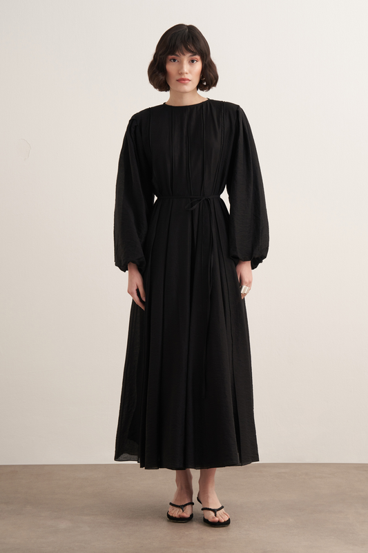 Rosaria Dress-Black
