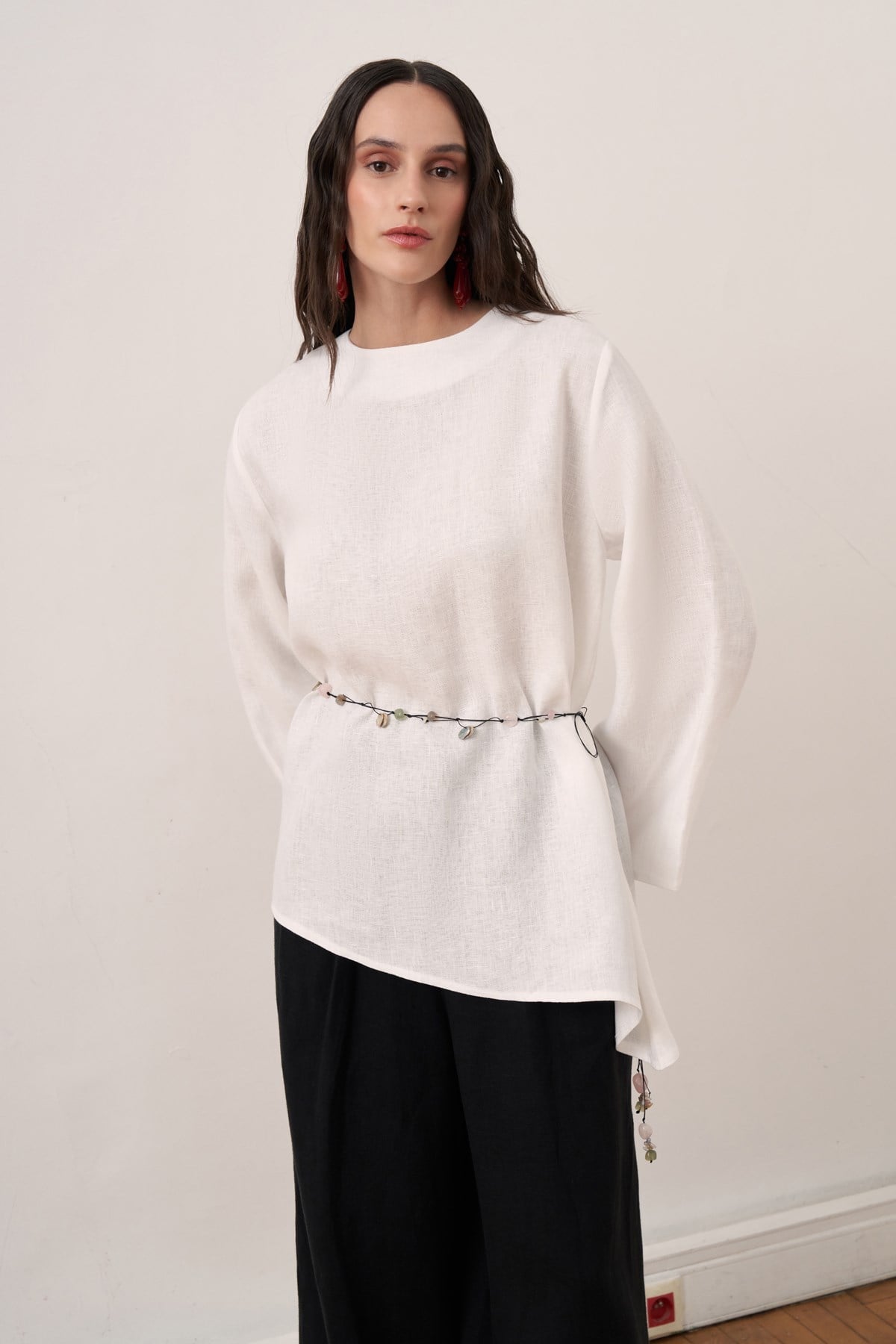 Orlena Blouse -White