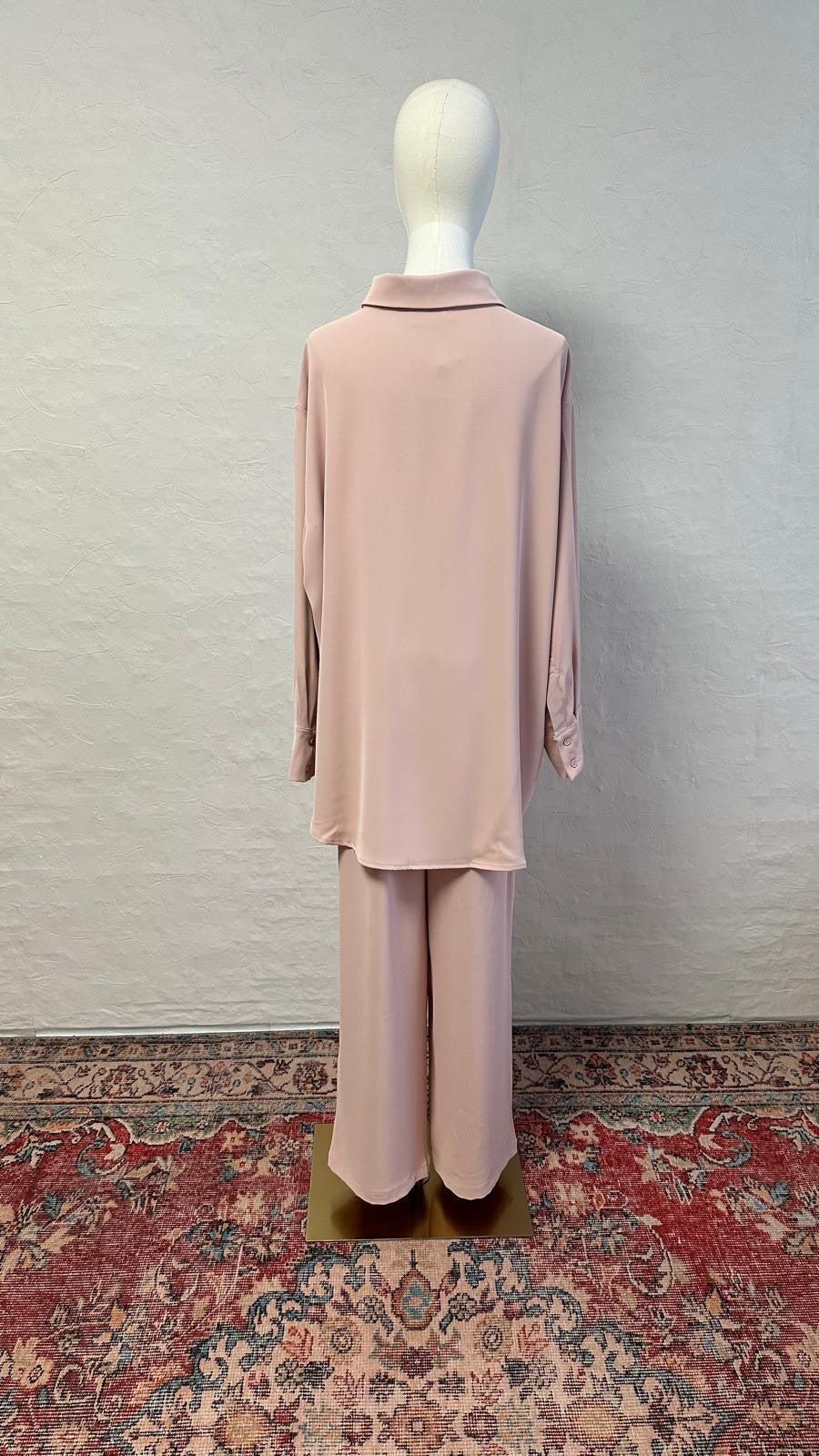 Luxe 2-Piece  Crepe Set - Rosy