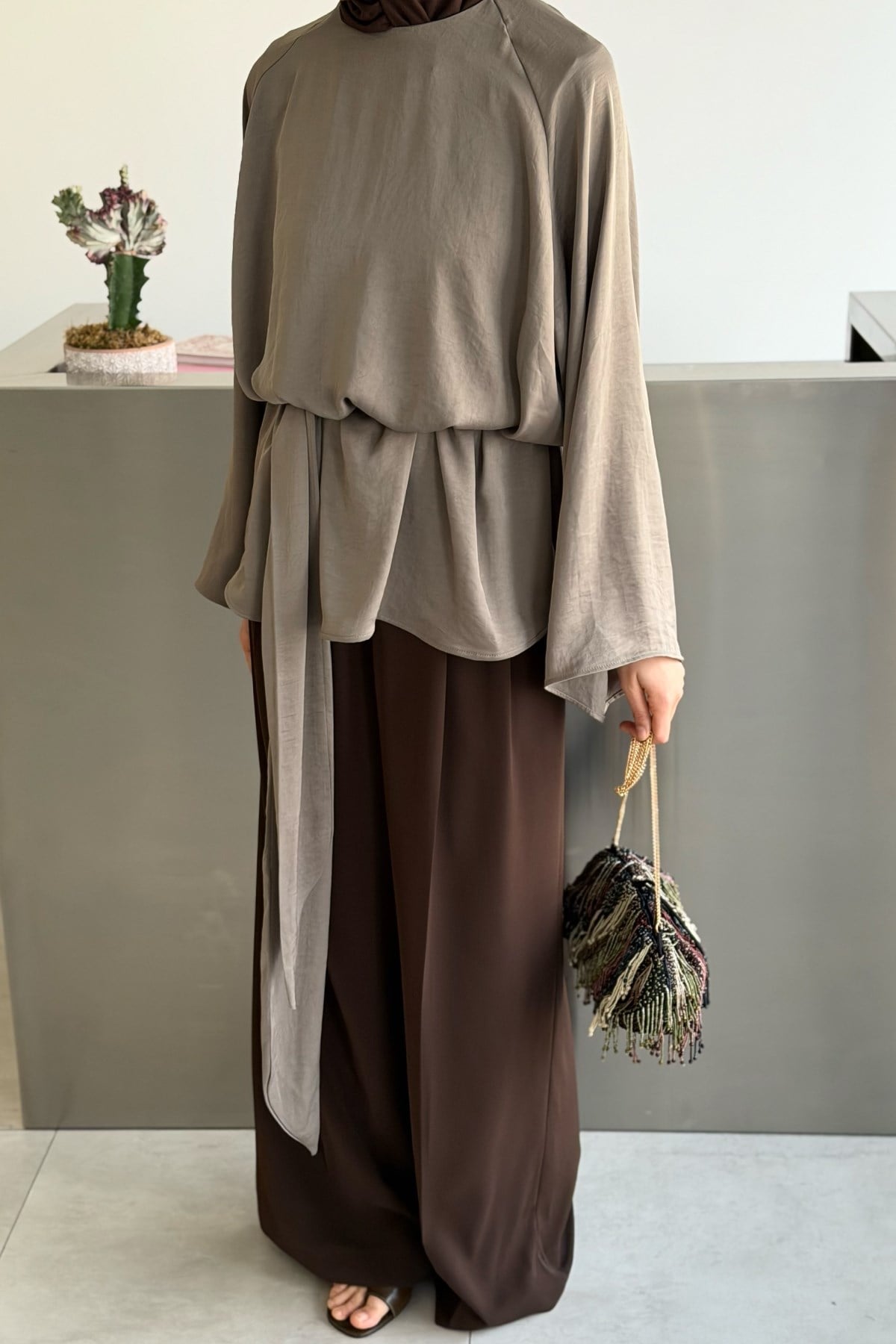 Luma Blouse - Khaki