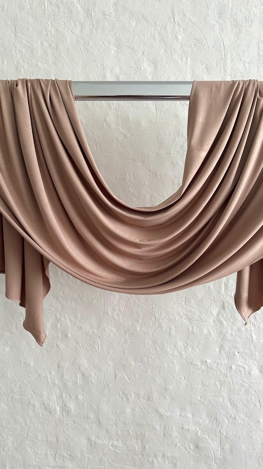 Premium Jersey Hijab -Mocha