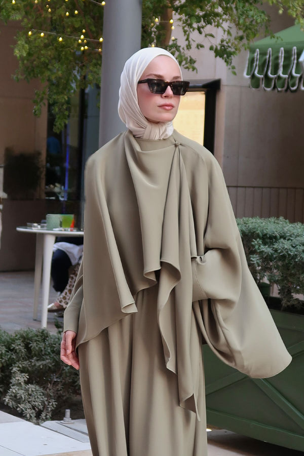 Camellia Set-Olive Green