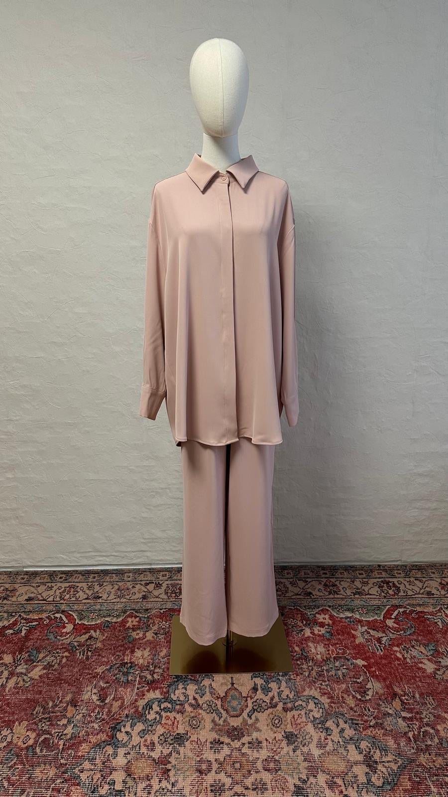 Luxe 2-Piece  Crepe Set - Rosy