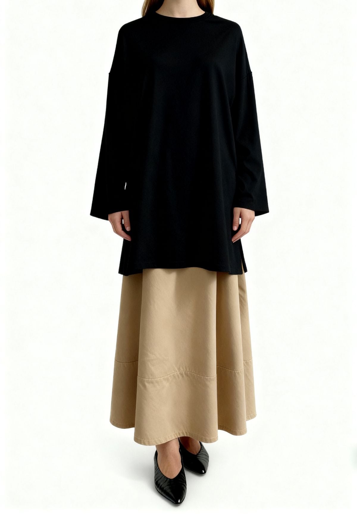 Cmfy Oversized Tshirt - Black