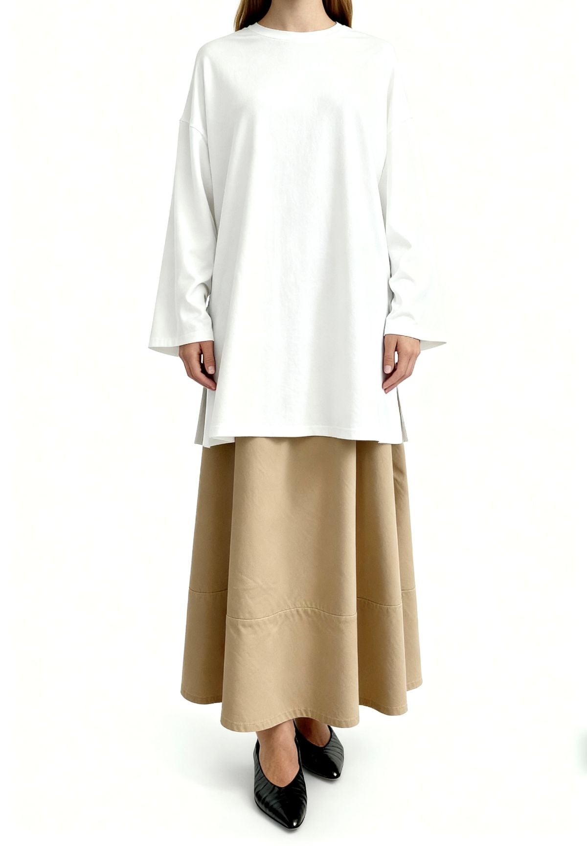 Cmfy Oversized Tshirt -White