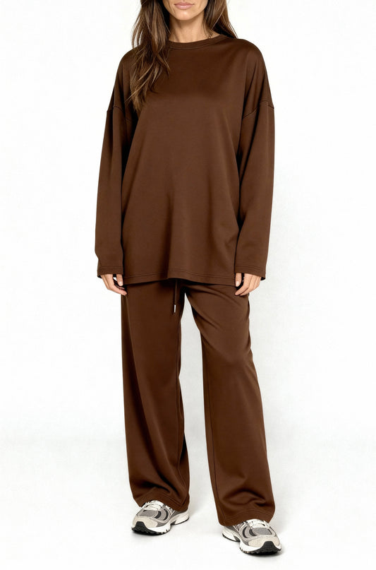 Ria Comfy Set - Dark Brown