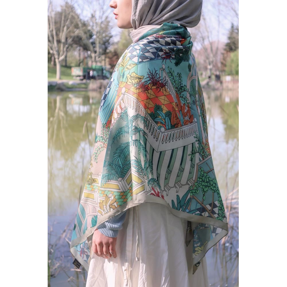 Gardenae Shawls-Moss