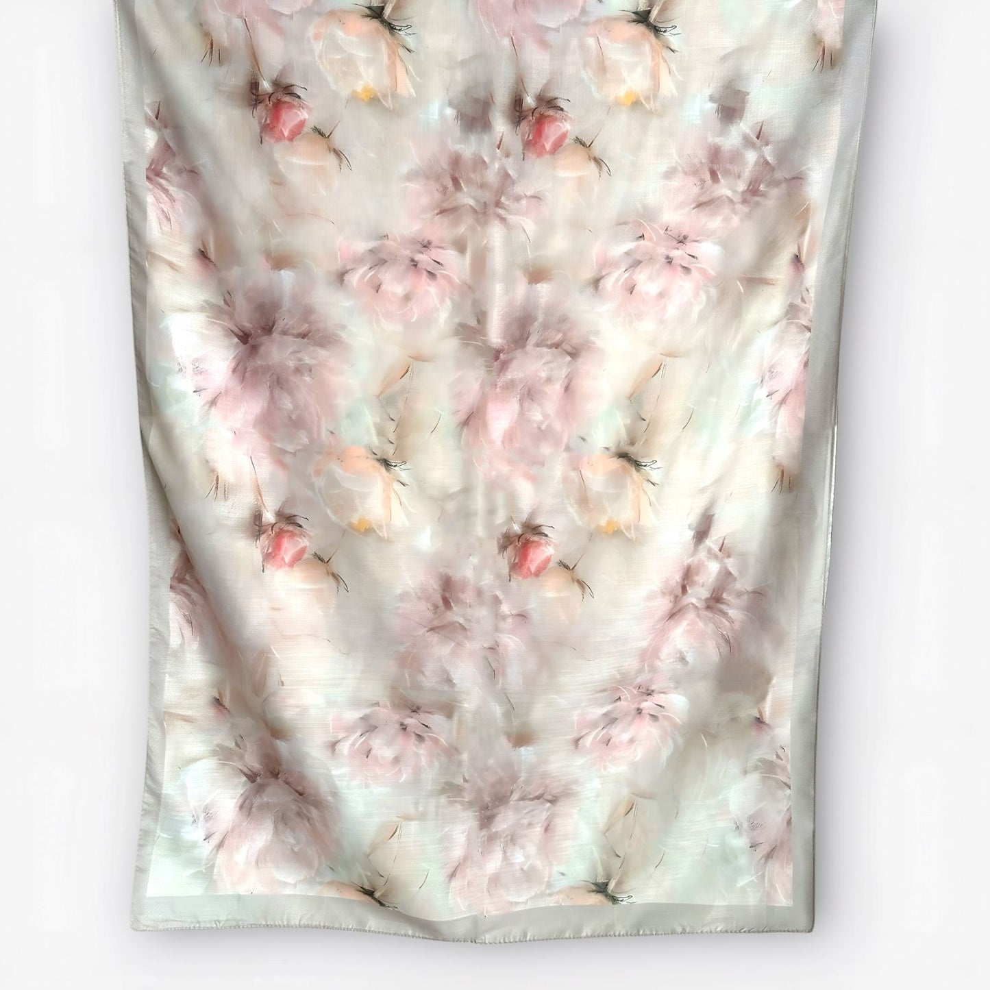 Mirage Floral Hijab- Pastel Pink