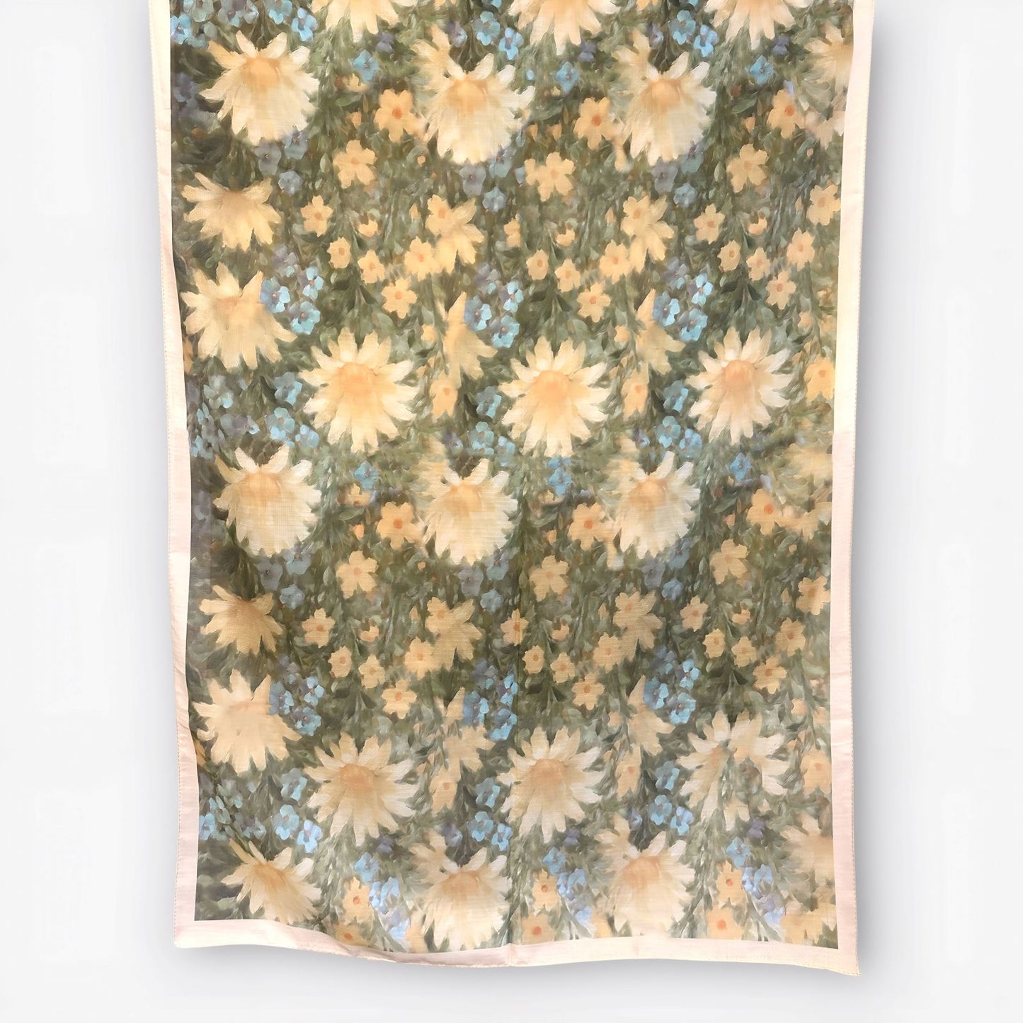 Mirage Floral Hijab- Butter Bloom