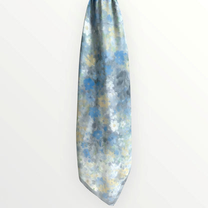 Mirage Floral Hijab-Azure