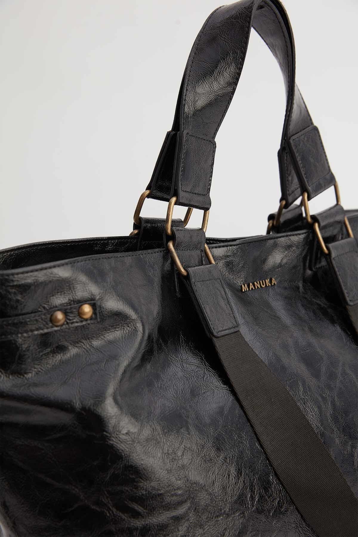 City Leather Tote Bag