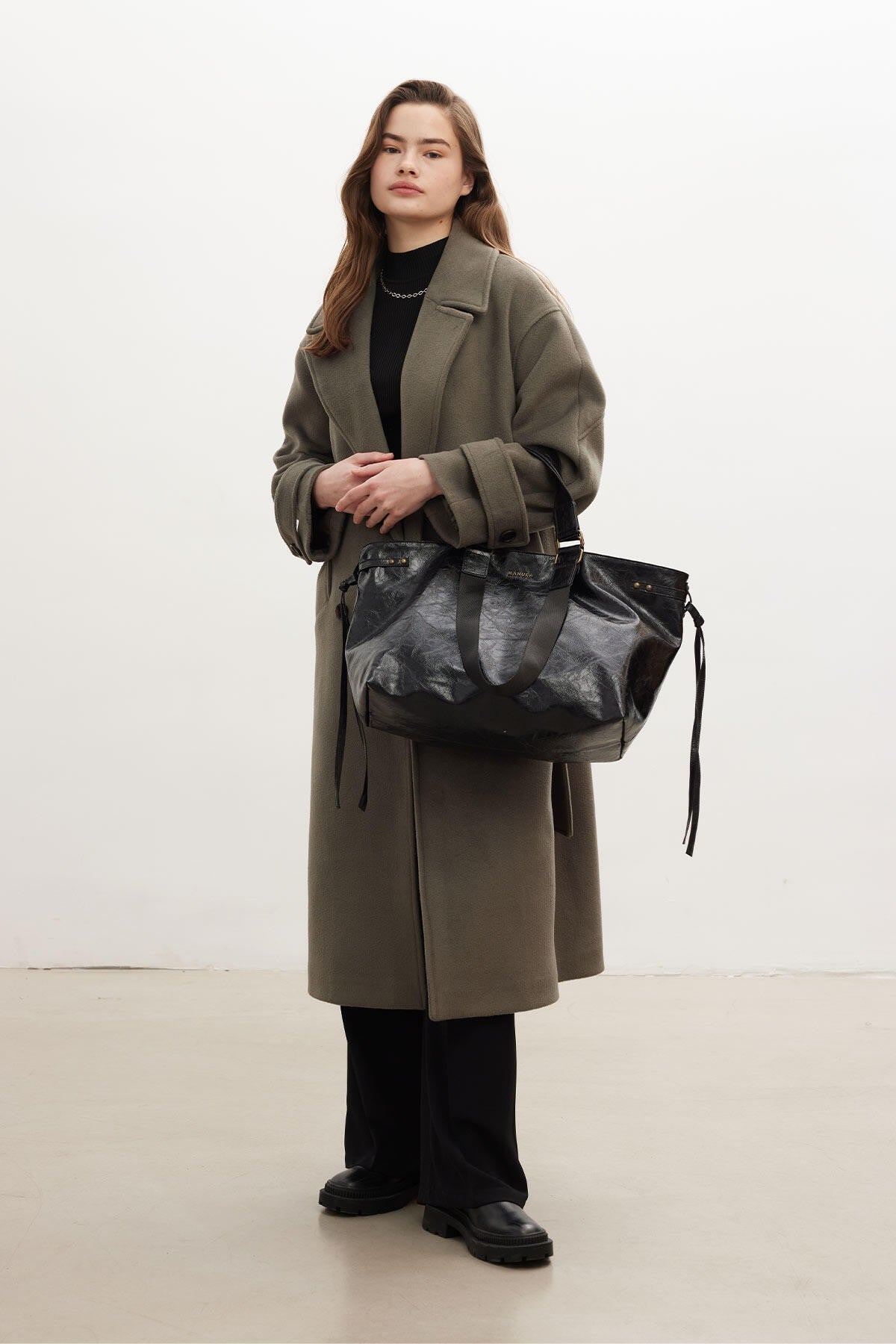 City Leather Tote Bag