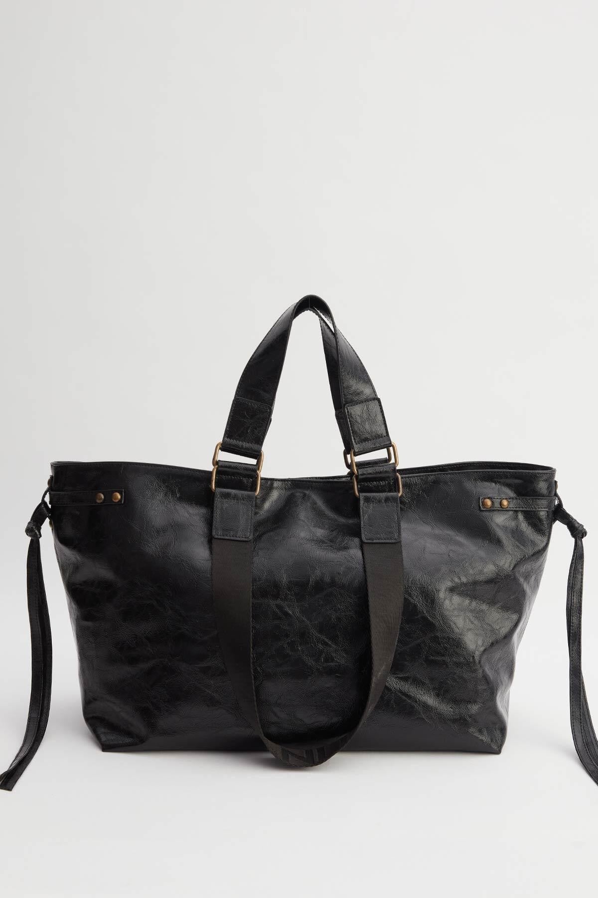 City Leather Tote Bag