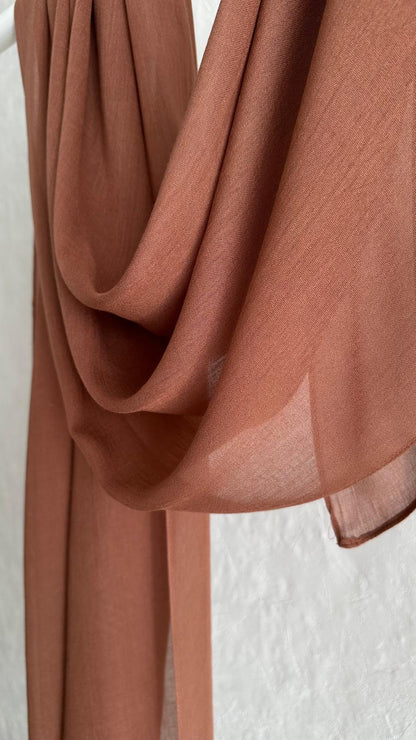 Modal Scarf - Terracotta