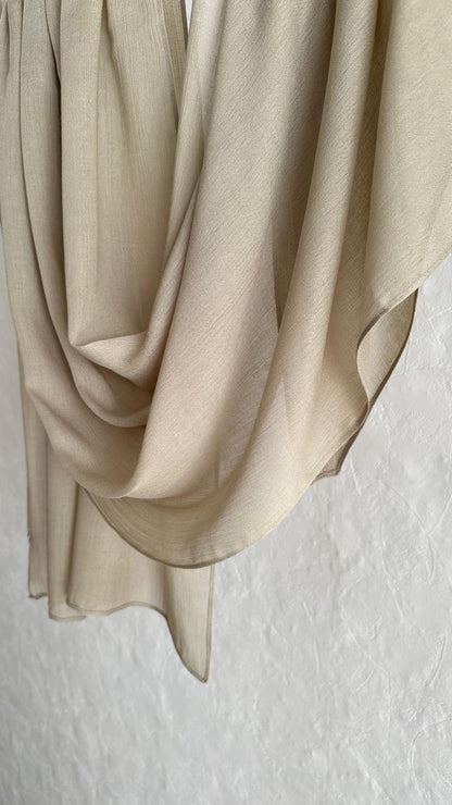 Modal Scarf  - Sand
