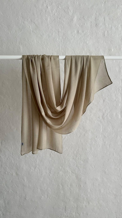 Modal Scarf  - Sand