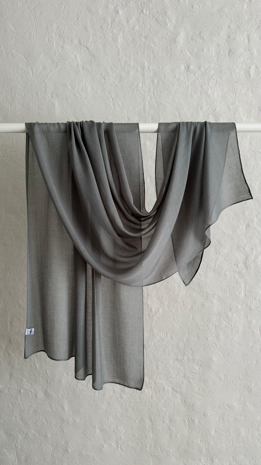 Modal Scarf  - Charcoal