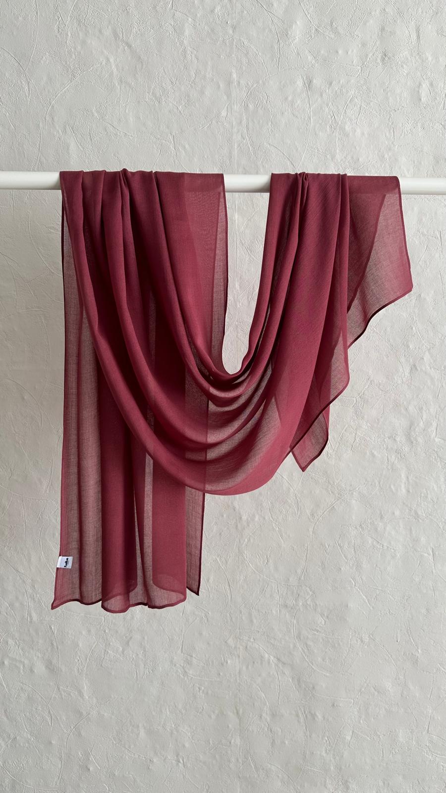 Modal Scarf - Burgundy