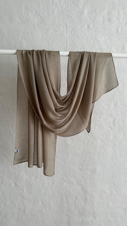 Modal Scarf  - Taupe