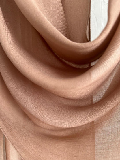 Modal Scarf  - Terracotta Rose