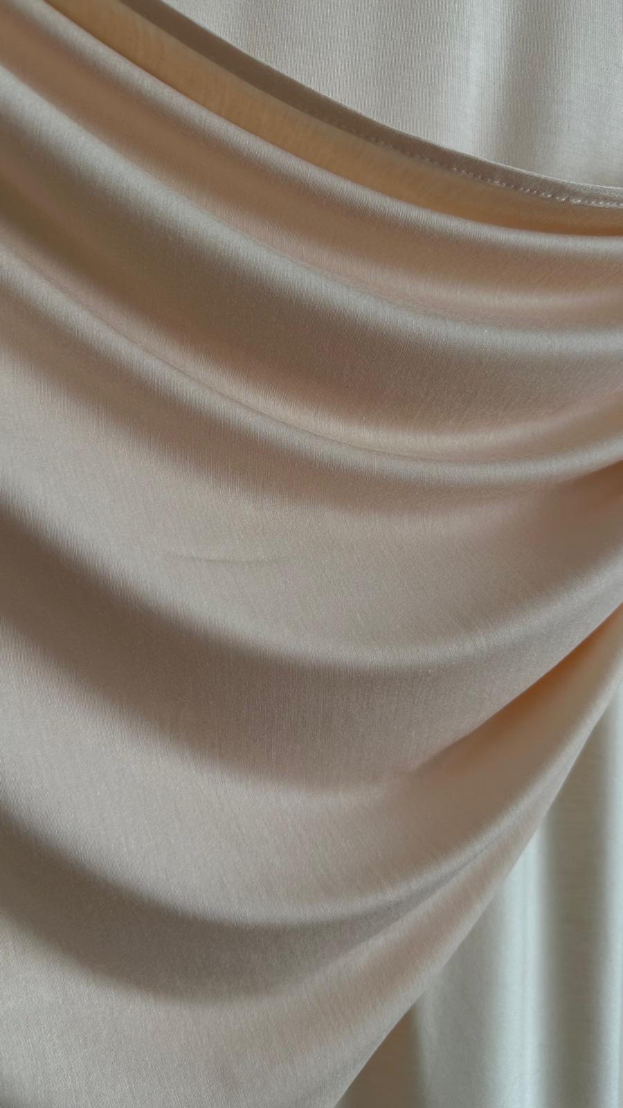 Bamboo Jersey Scarf - Soft Peach