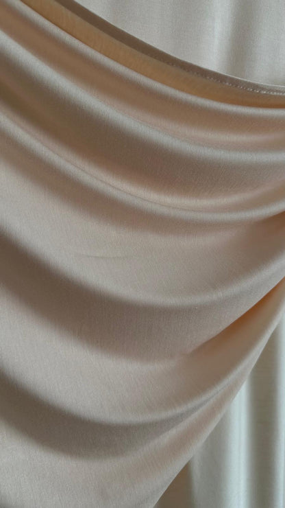 Bamboo Jersey Scarf - Soft Peach