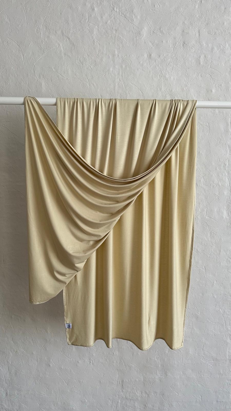 Bamboo Jersey Scarf - Butter Yellow