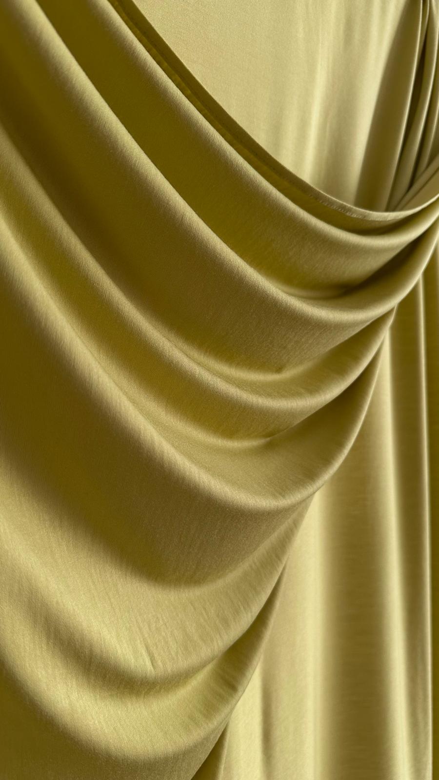 Bamboo Jersey Scarf - Chartreuse Green