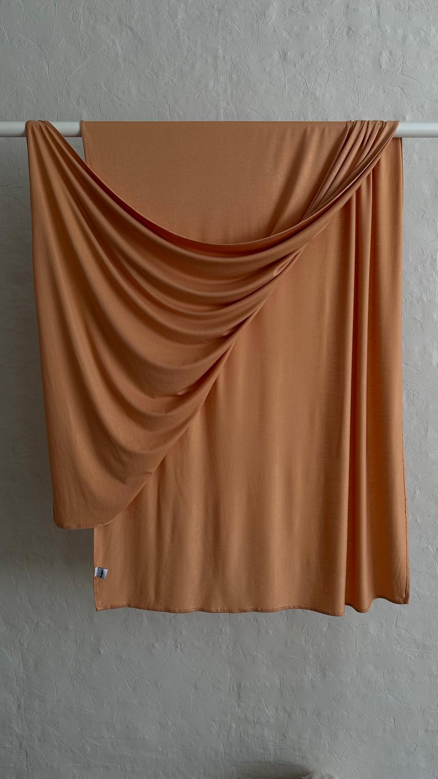 Bamboo Jersey Scarf - Apricot