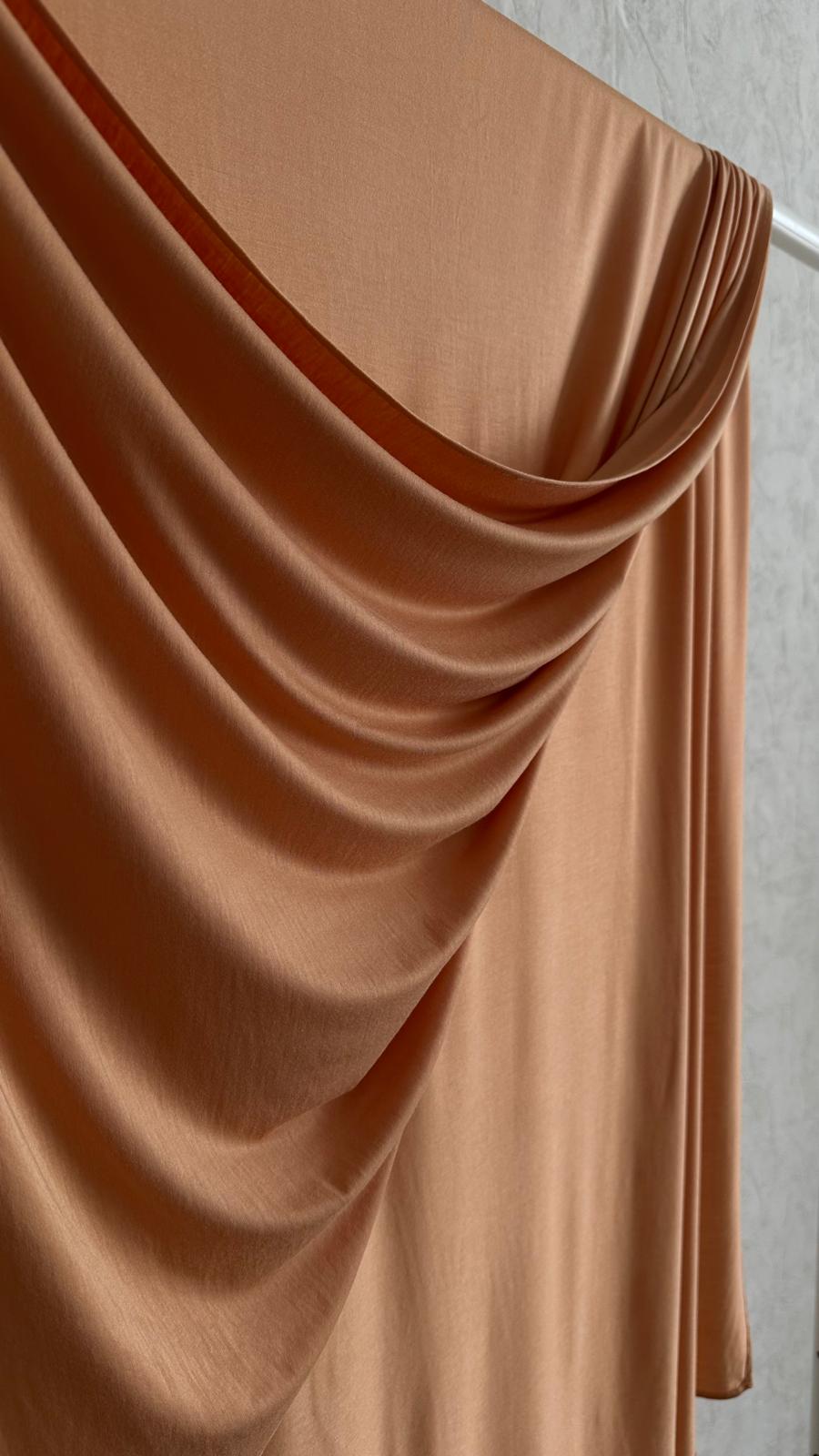 Bamboo Jersey Scarf - Apricot