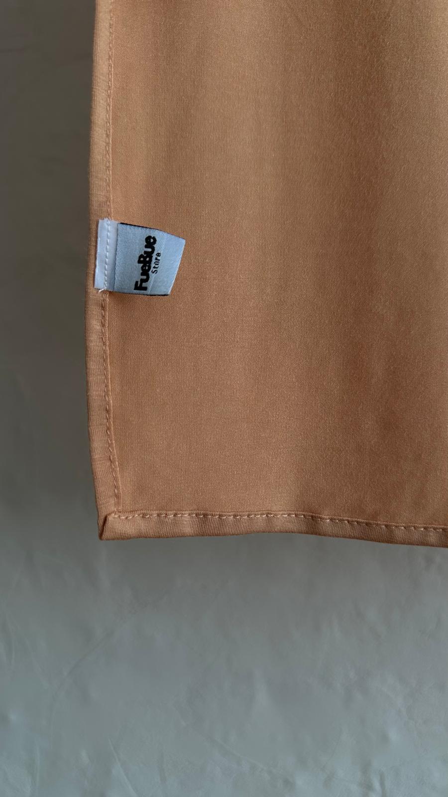 Bamboo Jersey Scarf - Apricot