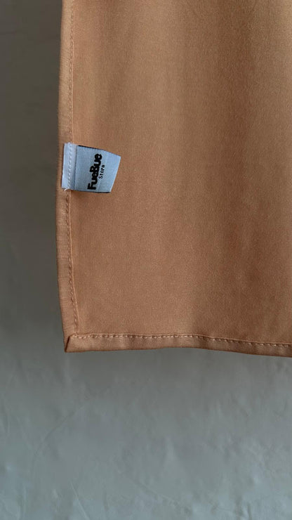 Bamboo Jersey Scarf - Apricot