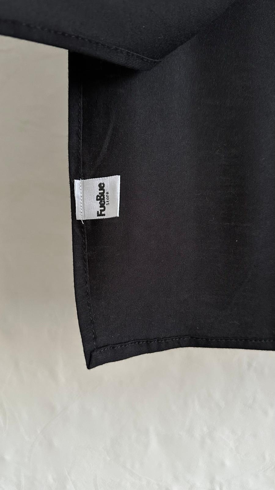 Bamboo Jersey Scarf - Black