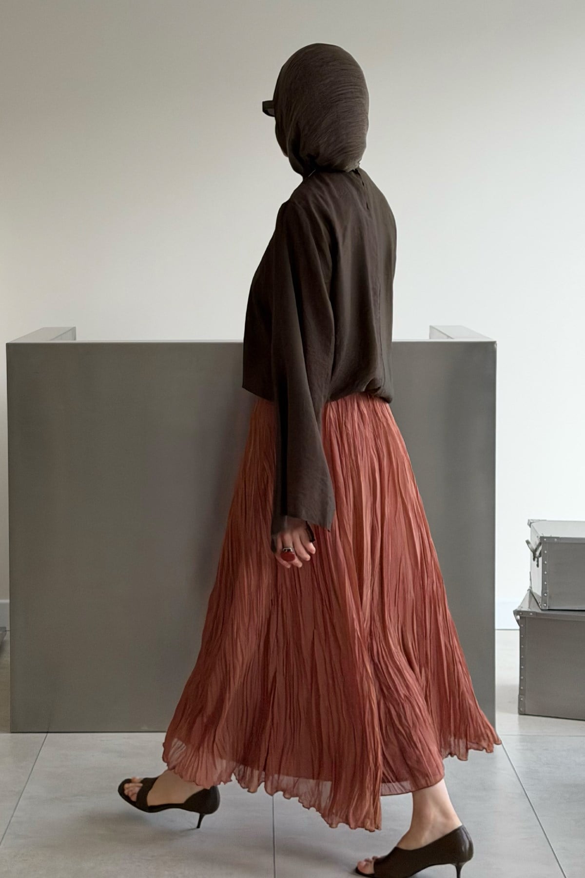 Avelis Skirt - Cinnamon Color