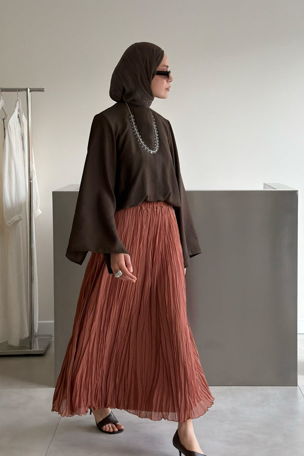Avelis Skirt - Cinnamon Color