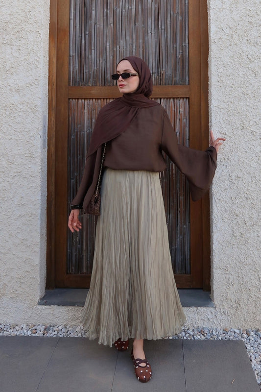 Avelis Skirt - Soft Green