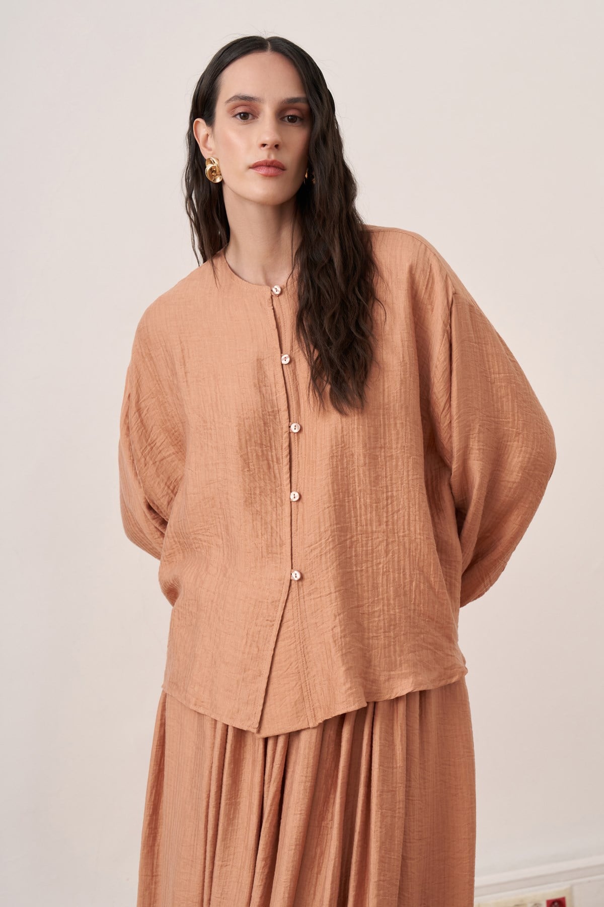 Almera 2-piece Maxi Skirt Set - Cinnamon