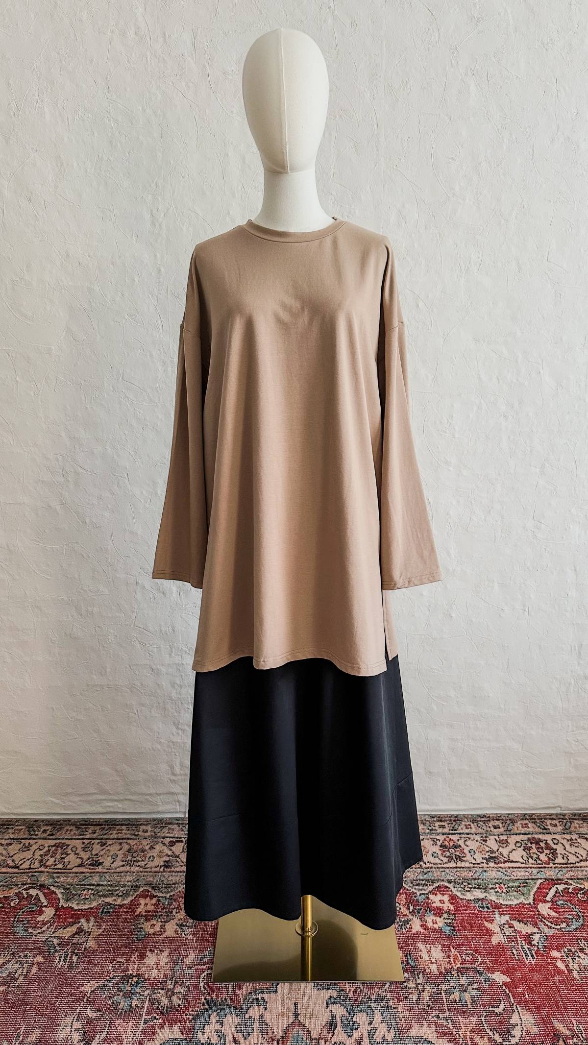 Cmfy Oversized Tshirt - Light Brown