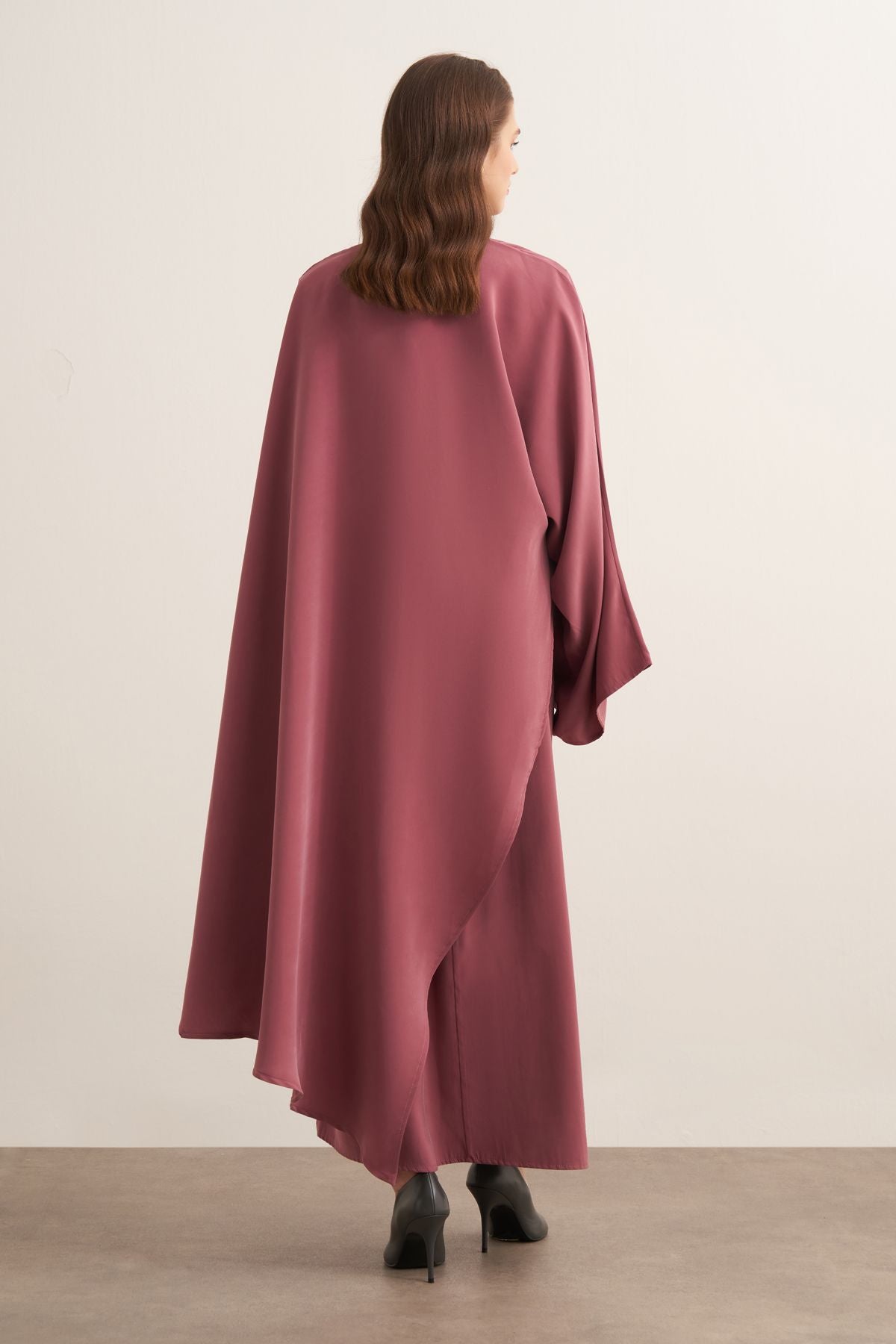 Novera 2-pieces Cupra Dress - Dusty Rose