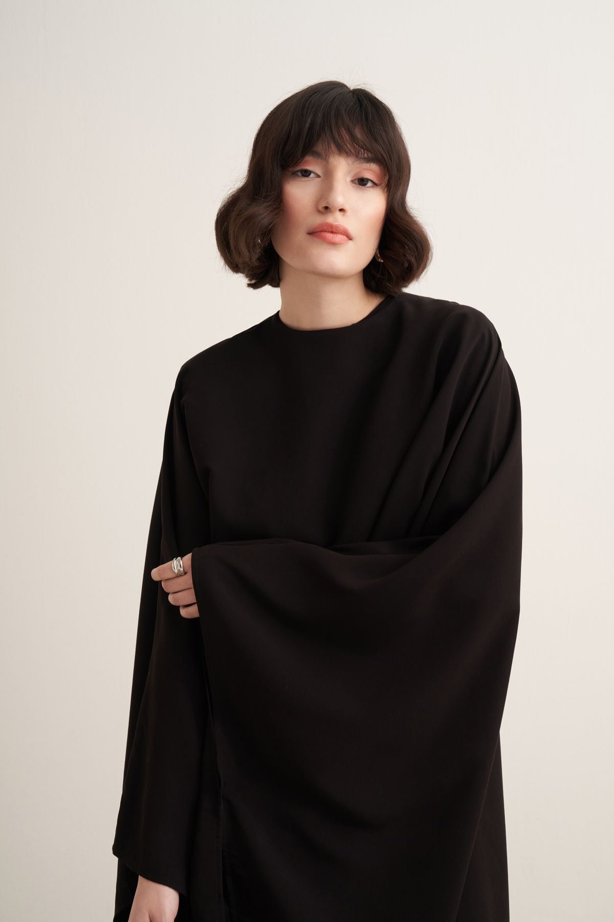 Novera 2-pieces Cupra Dress - Black